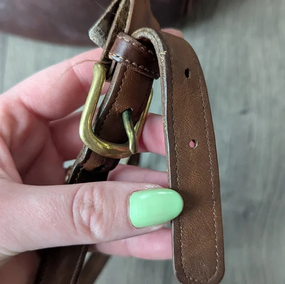 Vintage Coach Cognac Leather Backpack - Picture 6 of 16